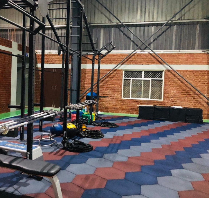 Hexagonal Rubber Tiles Provider in Mohali