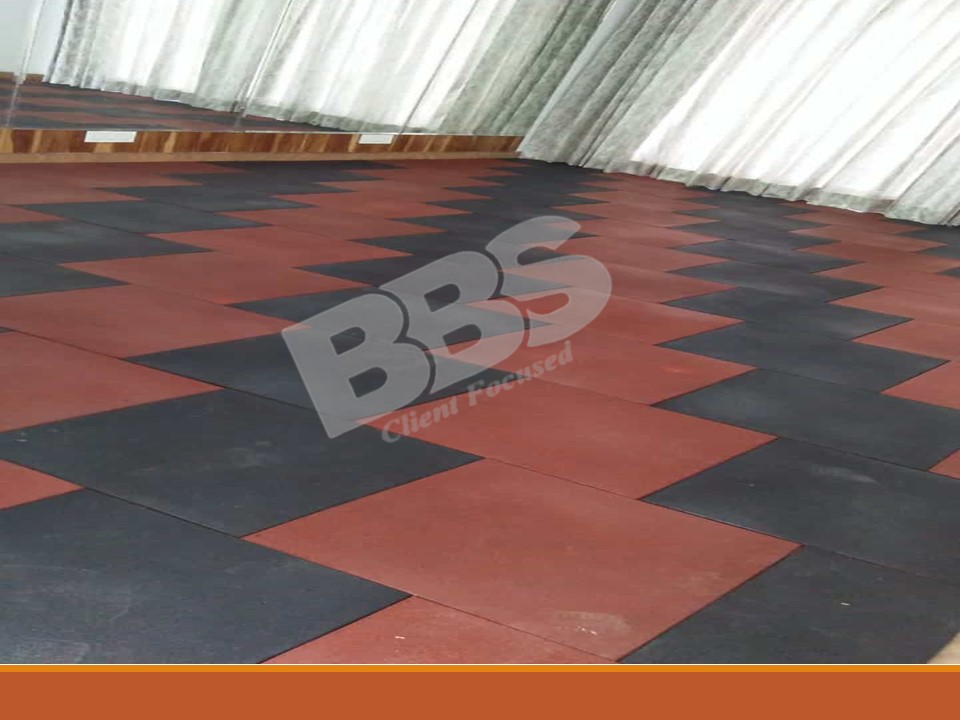 V Groove Rubber Tiles Provider in Mohali